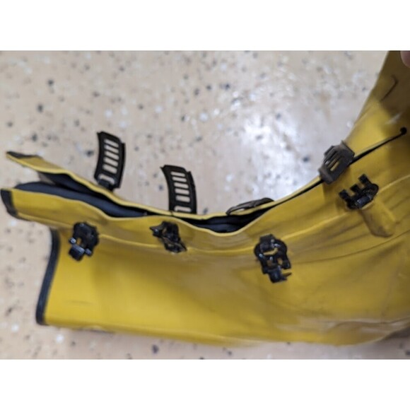 Heavy Duty Insolated Yellow Rubber Rainboots Size 14 main image 6